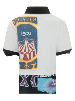 Camicia con Stampa e Colletto