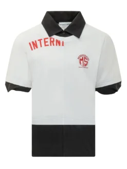 Camicia con Stampa e Colletto