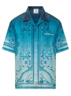 Camicia con Stampa Ornamentale