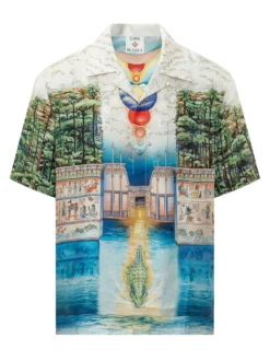 Camicia con Stampa Paesaggio
