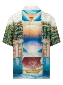 Camicia con Stampa Paesaggio