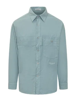 Camicia con Tasca sul Petto e Bottoni