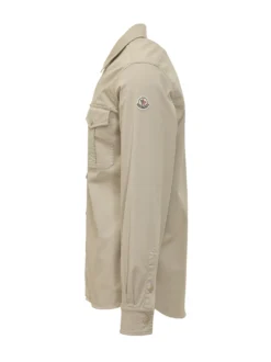 Camicia con Tasche Applicate e Bottoni