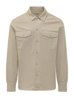 Camicia con Tasche Applicate e Bottoni