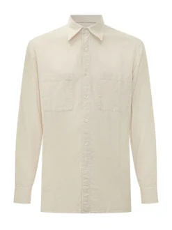 Camicia con Tasche Applicate