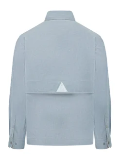 Camicia con Tasche Frontali e Bottoni a Pressione