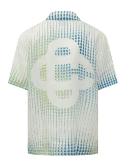 Camicia Cubana a Maniche Corte con Stampa