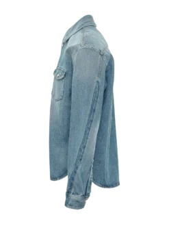 Camicia Denim Classic con Tasche