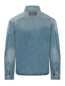 Camicia Denim Classic con Tasche