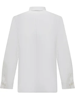 Camicia in Cotone con Collo Button-Down