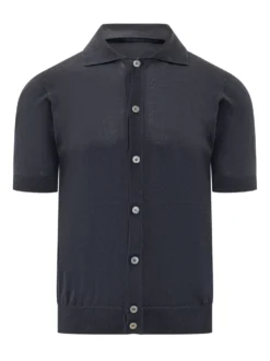 Camicia in Maglia Maniche Corte