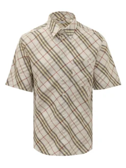 Camicia Roland a Quadri con Tasca