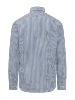 Camicia Roma con Colletto e Righe