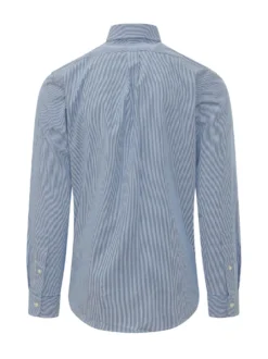 Camicia Sportiva a Maniche Lunghe a Righe