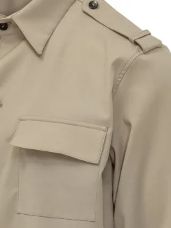 Camicia Utility con Tasche Applicate