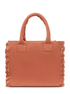 Canvas Shopper Bag with Logo