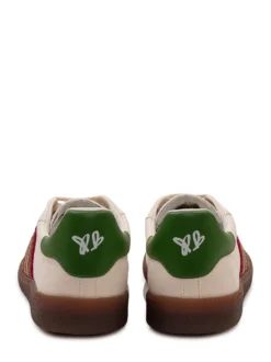 Canvas Sneakers with Multicolor Side Detail