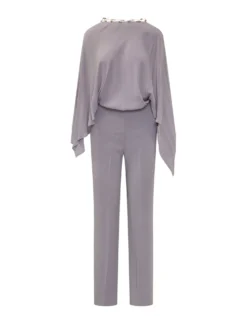 Cape Sleeve Jumpsuit