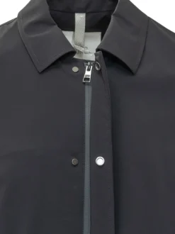 Cappotto con Collo Camicia
