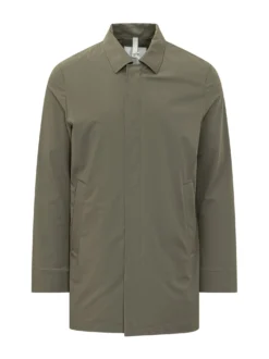 Cappotto con Collo Camicia