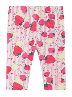 Capri Leggings with Fruit Print