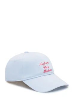 Cap with Slogan Embroidery