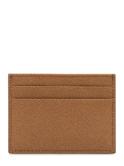 Card Holder with Logo Plaque
