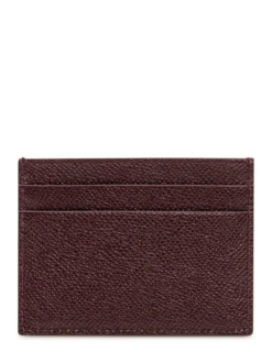 Card Holder with Logo Plaque