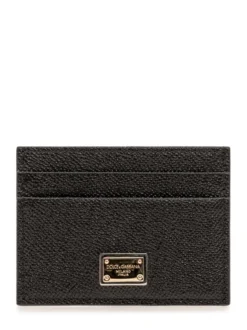 Card Holder with Logo Plaque