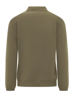 Cardigan con Collo a Camicia e Bottoni