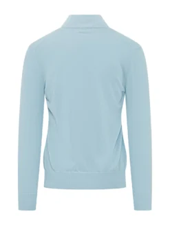 Cardigan con Zip Integrale