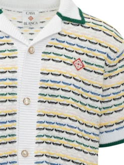 Cardigan In Maglia A Maniche Corte