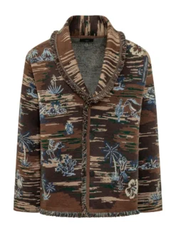 Cardigan Tex Hawaii con Frange