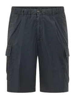 Cargo Bermuda Shorts with Applied Pockets