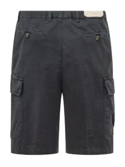Cargo Bermuda Shorts with Applied Pockets