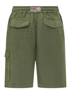 Cargo Bermuda with Drawstring