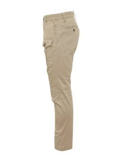 Cargo Pants with Pockets and Buttons