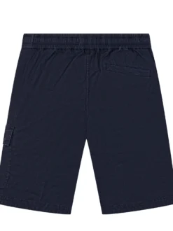 Cargo Shorts with Elastic Waist and Pockets