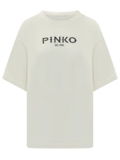 Carmagnola T-shirt with Short Sleeves and Logo Print