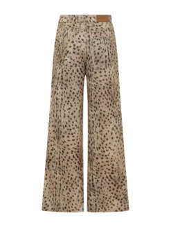 Carpenter Jeans with Animal Print