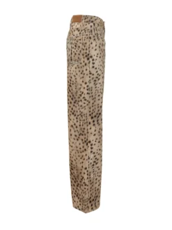 Carpenter Jeans with Animal Print