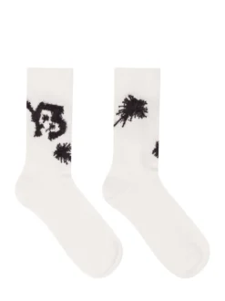 Chino Socks with Graphic Motif