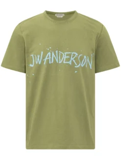 Circular T-shirt with Front Logo