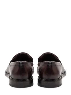 Classic Loafers with Front Strap
