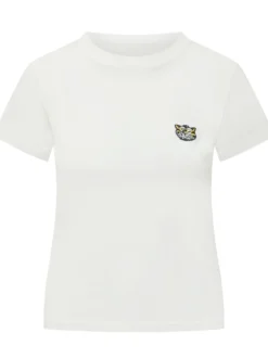 Classic T-Shirt with Tiger Head Patch