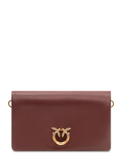 Click Soft Shoulder Bag with Flap and Logo
