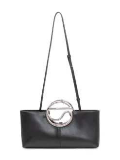 Clutch Bag with Rigid Handle