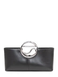 Clutch Bag with Rigid Handle