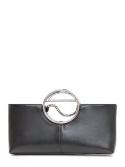 Clutch Bag with Rigid Handle