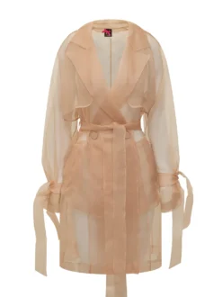 Cocco Organza Trench with Belt